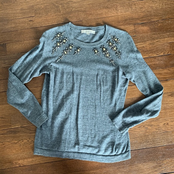 Loft embellished sweater - Picture 1 of 3